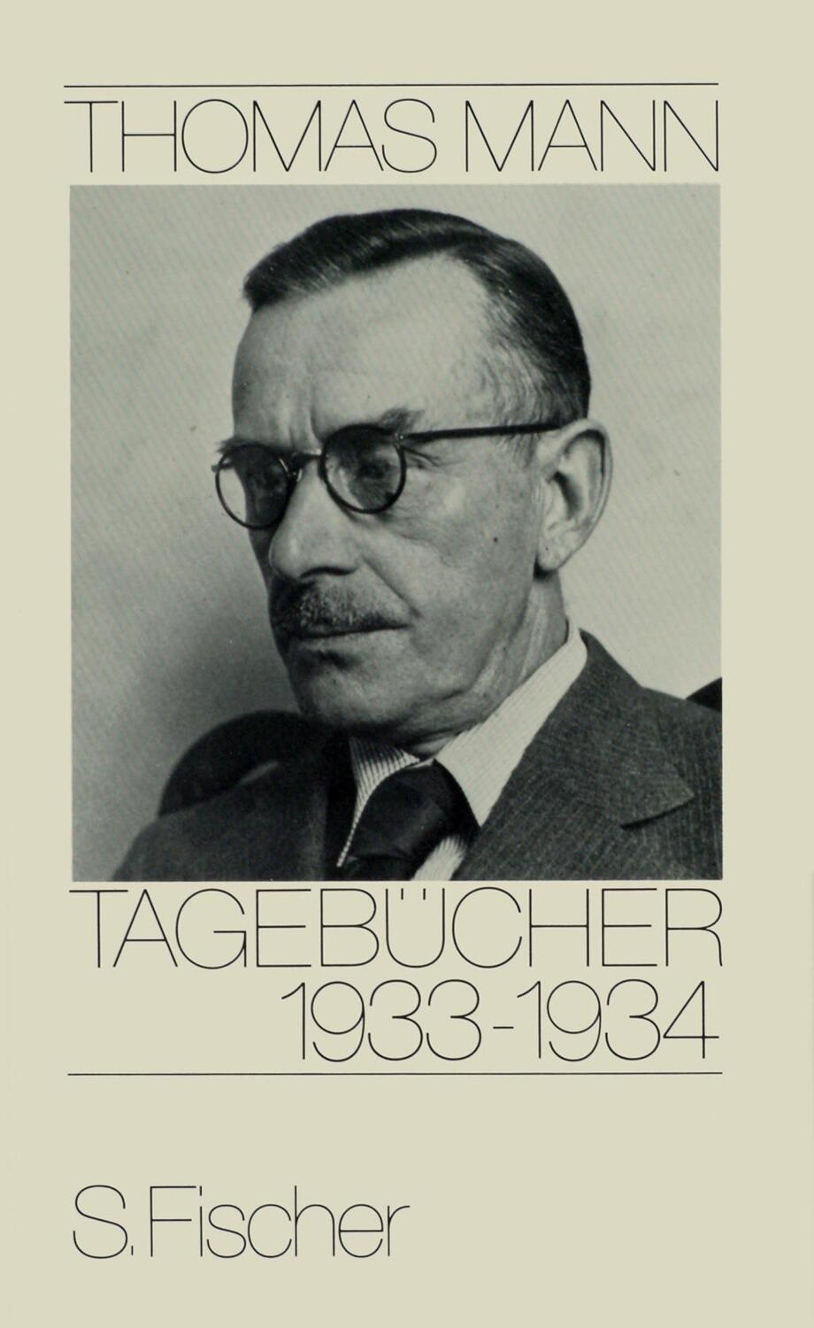Cover: 9783100481894 | Tagebücher 1933-1934 | Thomas Mann, Tagebücher in zehn Bänden | Mann