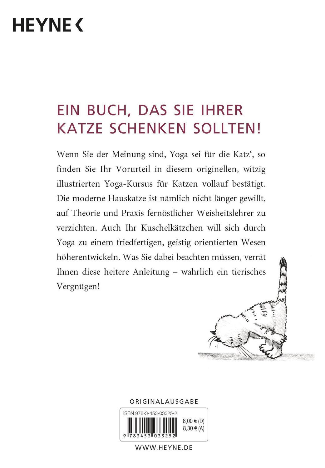 Bild: 9783453033252 | Yoga für Katzen | Traudl Reiner (u. a.) | Taschenbuch | Deutsch | 1989