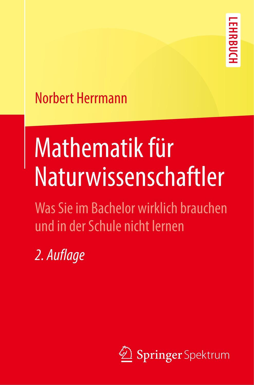 Cover: 9783662588314 | Mathematik für Naturwissenschaftler | Norbert Herrmann | Taschenbuch