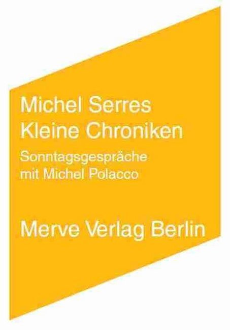 Cover: 9783883962979 | Kleine Chroniken | Sonntagsgespräche mit Michel Polacco | Serres