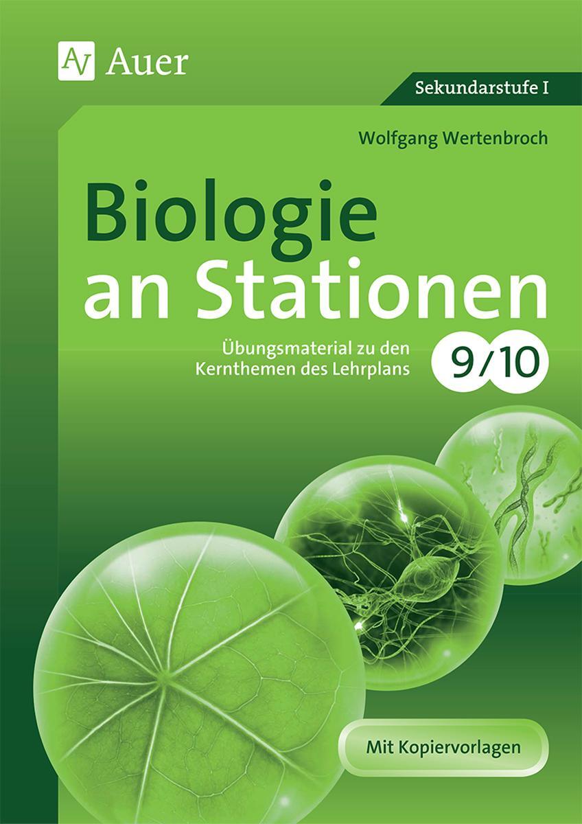Cover: 9783403069072 | Biologie an Stationen 9-10 | Wolfgang Wertenbroch | Broschüre | 2013