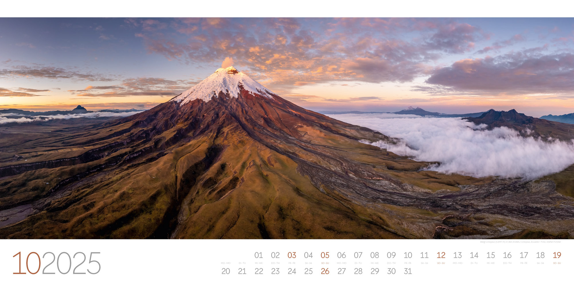 Bild: 9783838435312 | Panorama - Stefan Forster Kalender 2025 | Stefan Forster (u. a.)