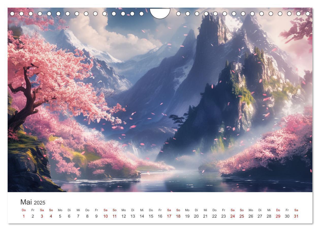 Bild: 9783383786099 | Anime - Welten: Eine Reise durch verträumte Welten (Wandkalender...