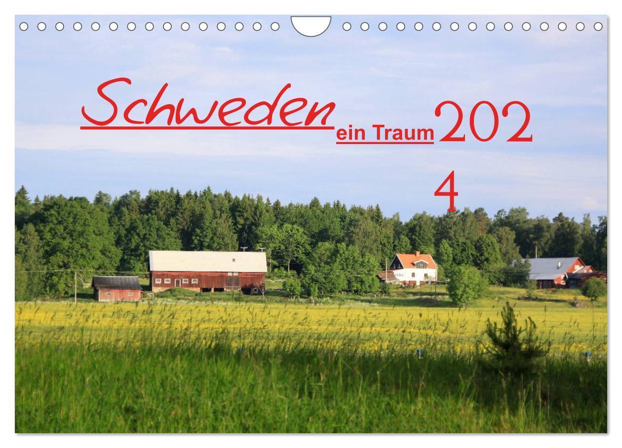 Cover: 9783435816507 | 2025 Schweden ein Traum (Wandkalender 2025 DIN A4 quer), CALVENDO...