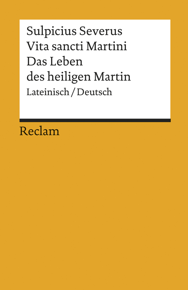 Cover: 9783150187807 | Vita Sancti Martini. Das Leben des Heiligen Martin | Sulpicius Severus
