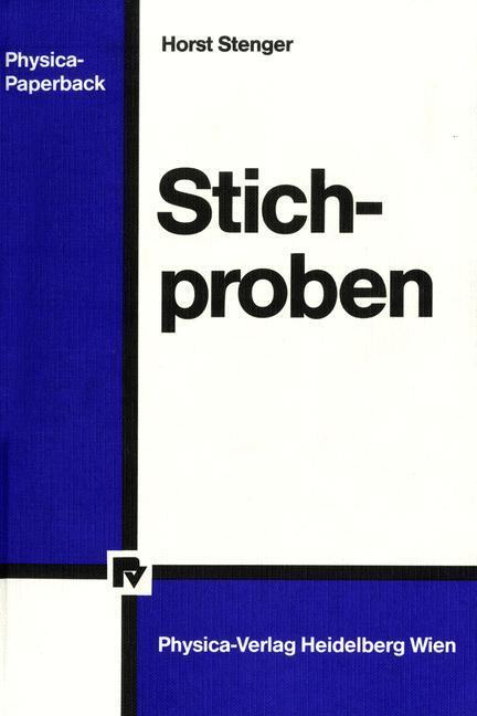 Cover: 9783790803198 | Stichproben | Horst Stenger | Taschenbuch | Paperback | XIV | Deutsch