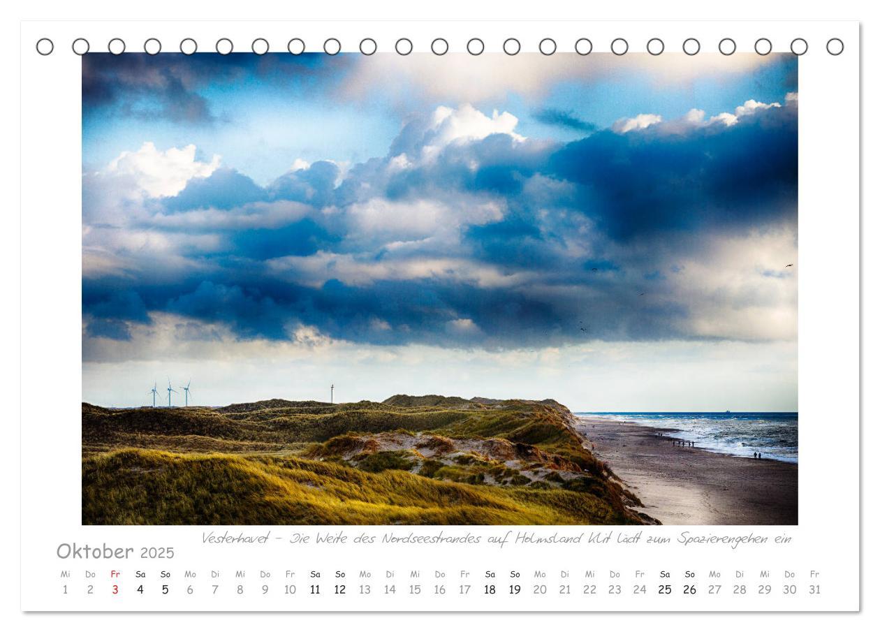 Bild: 9783435250134 | Sehnsucht Westjütland (Tischkalender 2025 DIN A5 quer), CALVENDO...