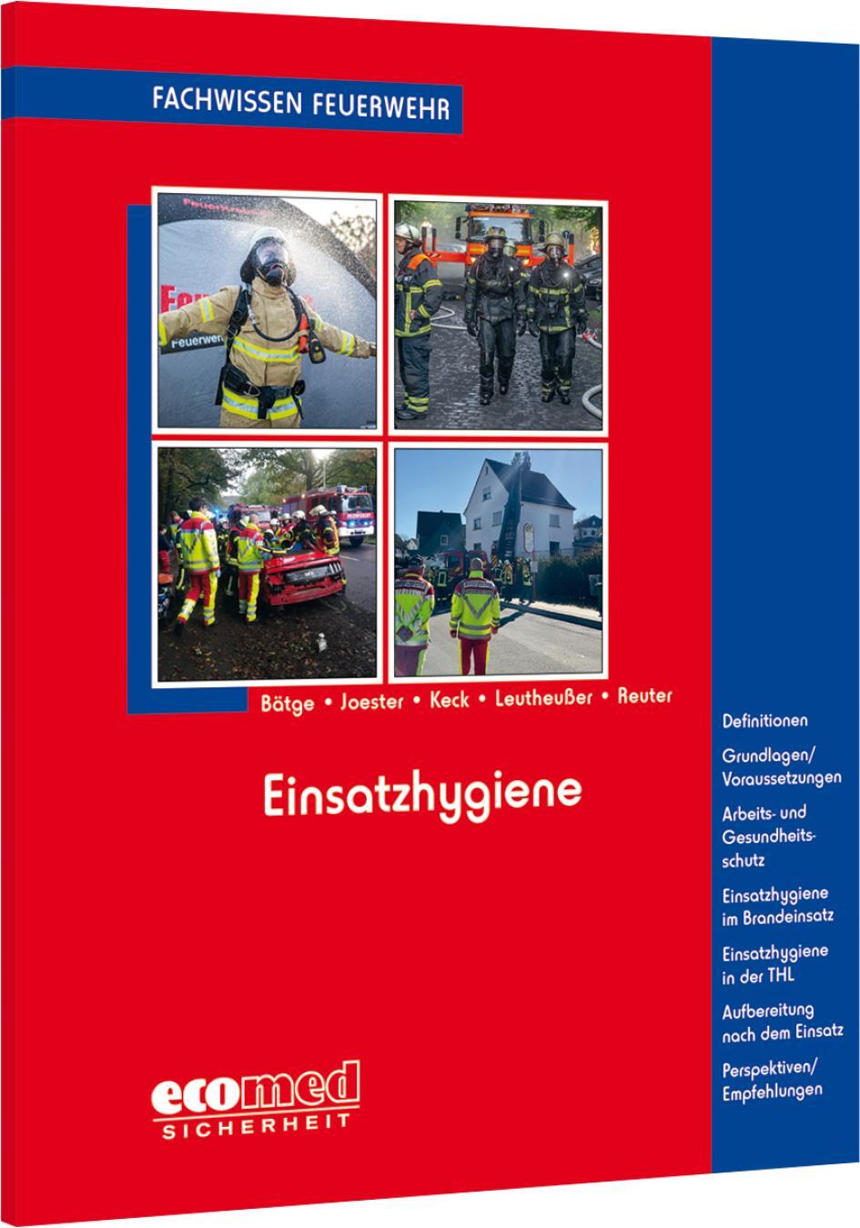 Cover: 9783609695013 | Einsatzhygiene | Marcus Bätge (u. a.) | Taschenbuch | 104 S. | Deutsch