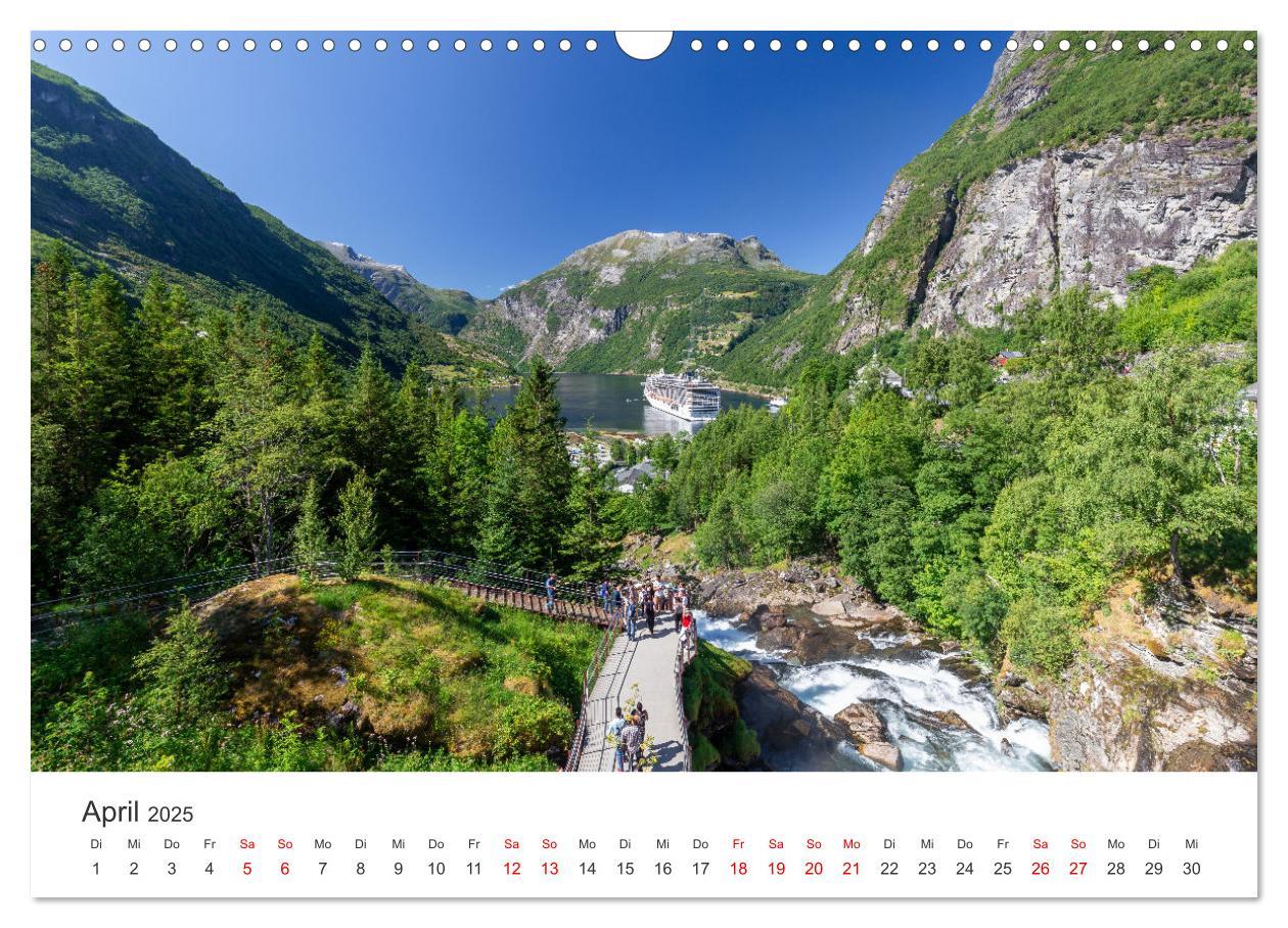 Bild: 9783435065950 | Norwegen in Bildern (Wandkalender 2025 DIN A3 quer), CALVENDO...