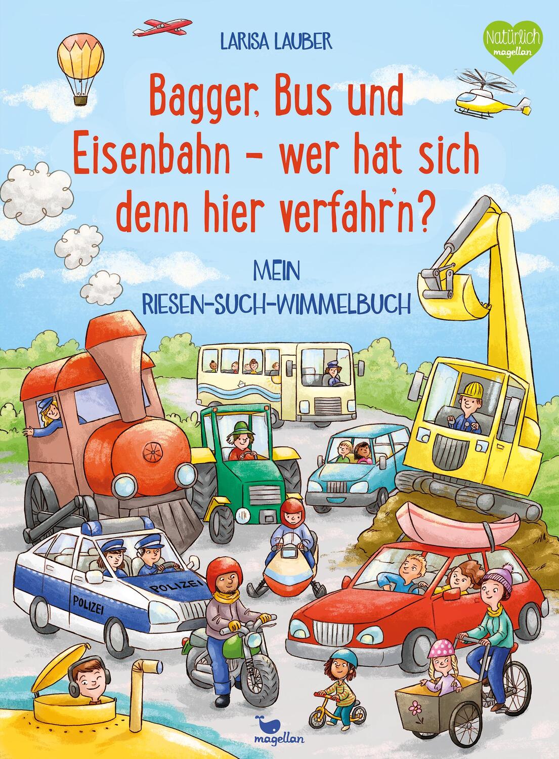 Cover: 9783734815416 | Bagger, Bus und Eisenbahn - wer hat sich denn hier verfahr'n? | Buch