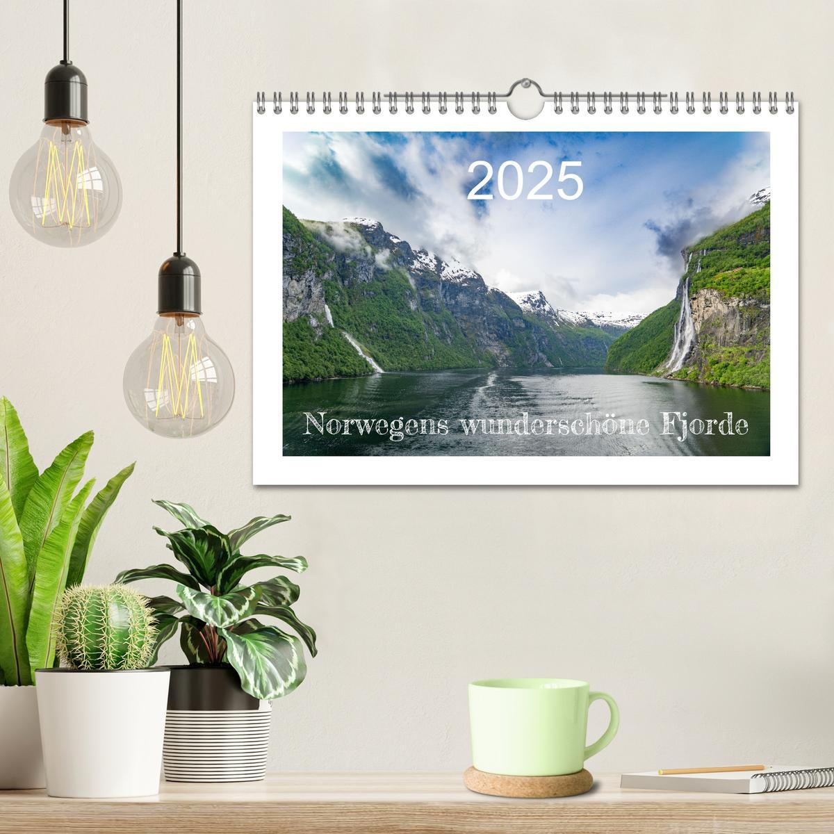 Bild: 9783383930782 | Norwegens wunderschöne Fjorde (Wandkalender 2025 DIN A4 quer),...