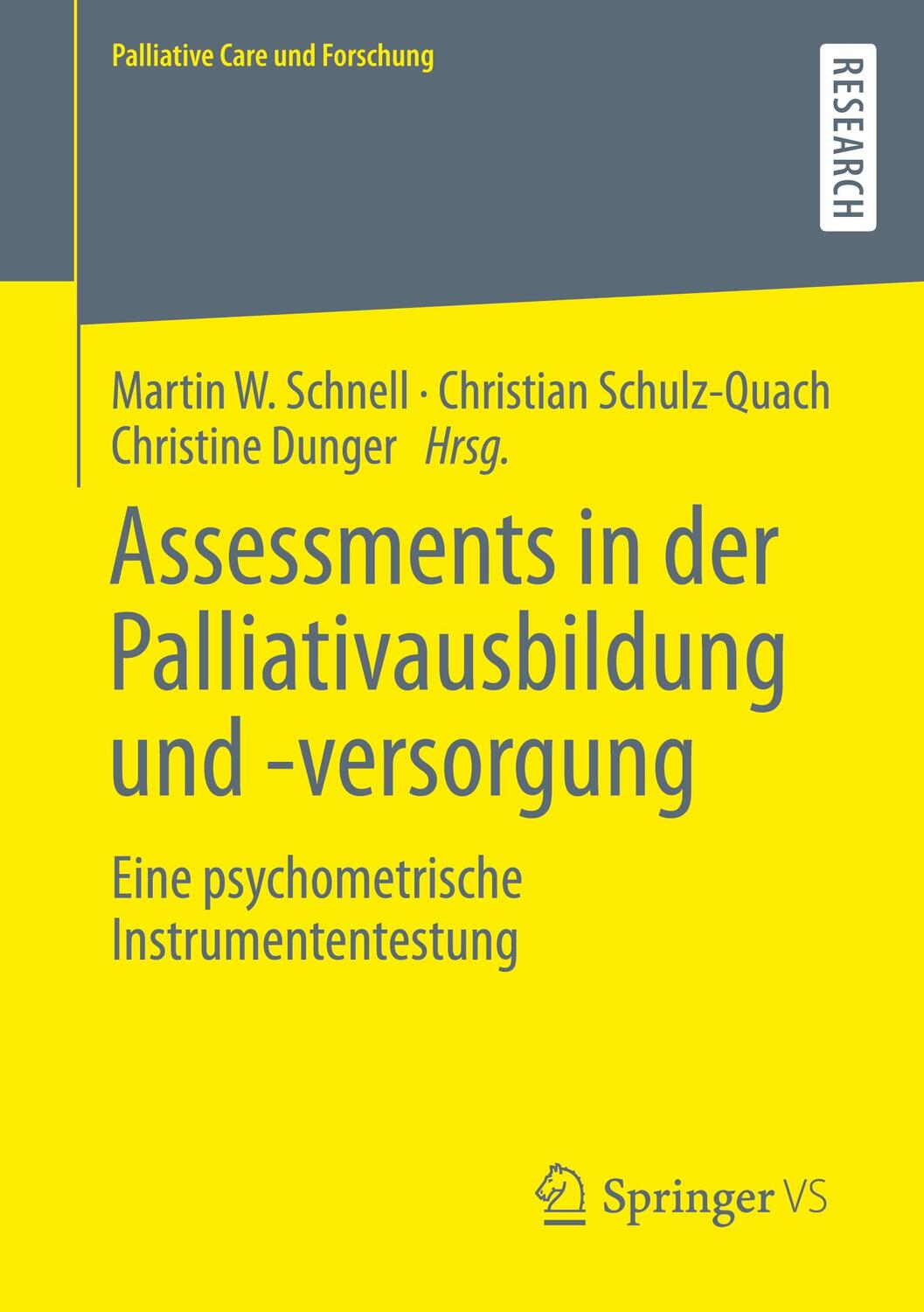 Cover: 9783658359645 | Assessments in der Palliativausbildung und -versorgung | Taschenbuch