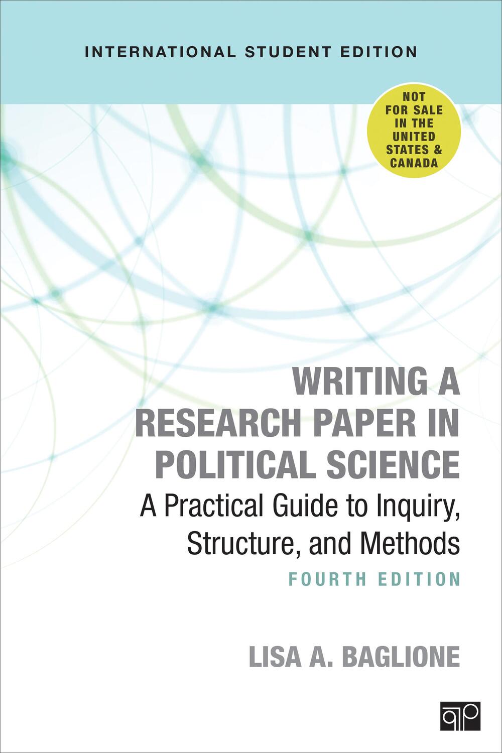 Cover: 9781544371726 | Writing a Research Paper in Political Science | Lisa A. Baglione