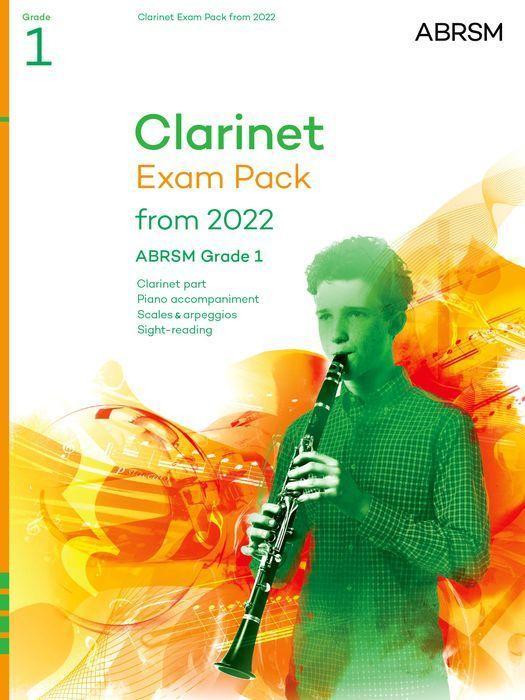 Cover: 9781786013989 | Clarinet Exam Pack from 2022, ABRSM Grade 1 | Abrsm | Broschüre | 2021