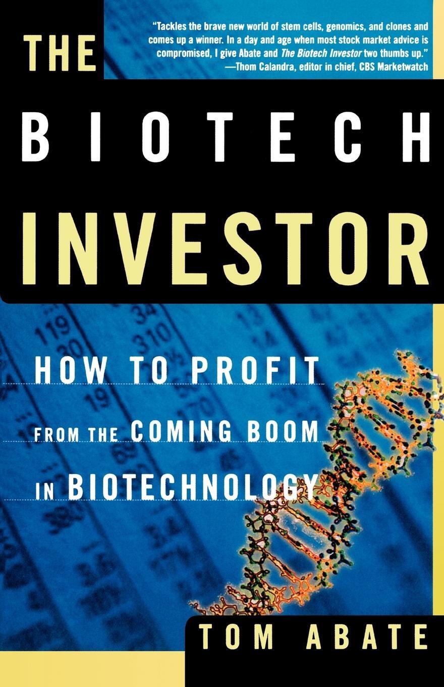 Cover: 9780805075083 | The Biotech Investor | Tom Abate | Taschenbuch | Paperback | Englisch