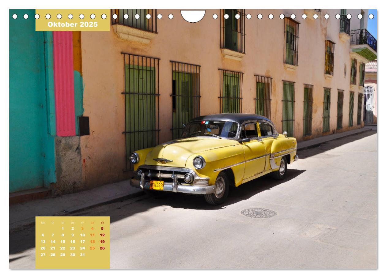 Bild: 9783435116317 | Erlebe mit mir Oldtimer auf Cuba (Wandkalender 2025 DIN A4 quer),...