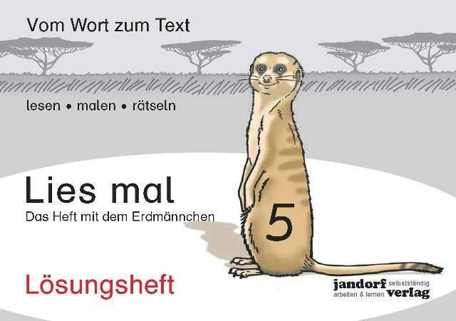 Cover: 9783939965862 | Lies mal 5 - Das Heft mit dem Erdmännchen. Lösungsheft | Broschüre