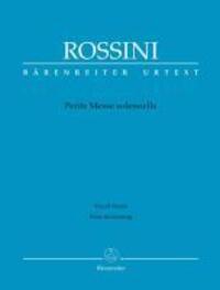 Cover: 9790006536849 | Petite Messe solennelle. Klavierauszug von Andreas Köhs; Mit...