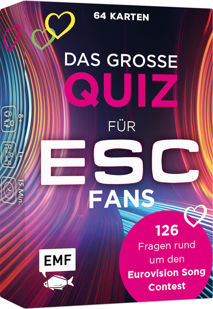 Cover: 4260478342521 | Kartenspiel: Das große Quiz für ESC-Fans | Katharina Arendt (u. a.)