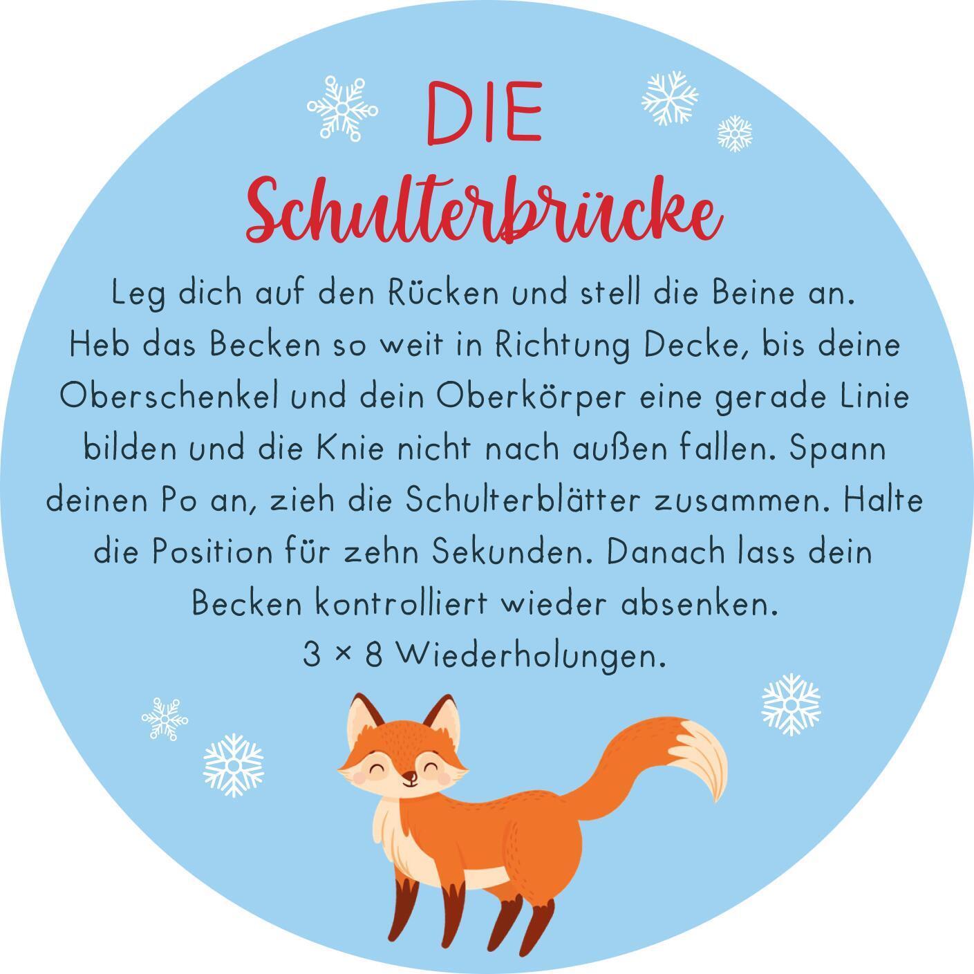 Bild: 9783845857404 | Adventskalender in der Dose. Christmas Fitness | Taschenbuch | 24 S.