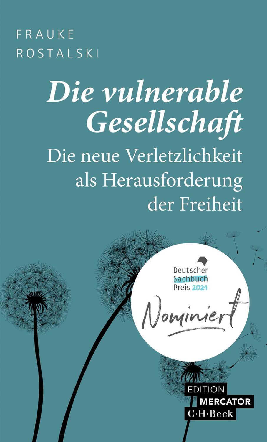 Cover: 9783406814617 | Die vulnerable Gesellschaft | Frauke Rostalski | Taschenbuch | 189 S.