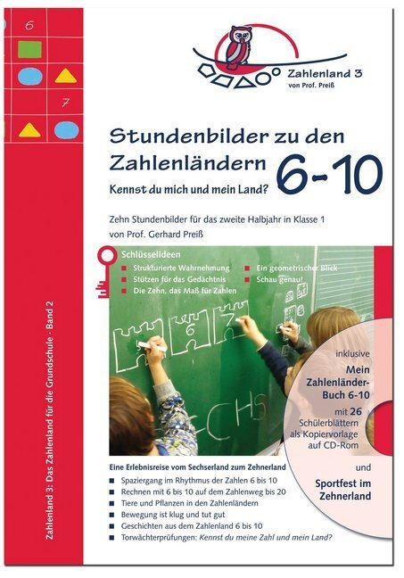 Cover: 9783941063037 | Stundenbilder zu den Zahlenländern 6 bis 10, m. CD-ROM | Gerhard Preiß