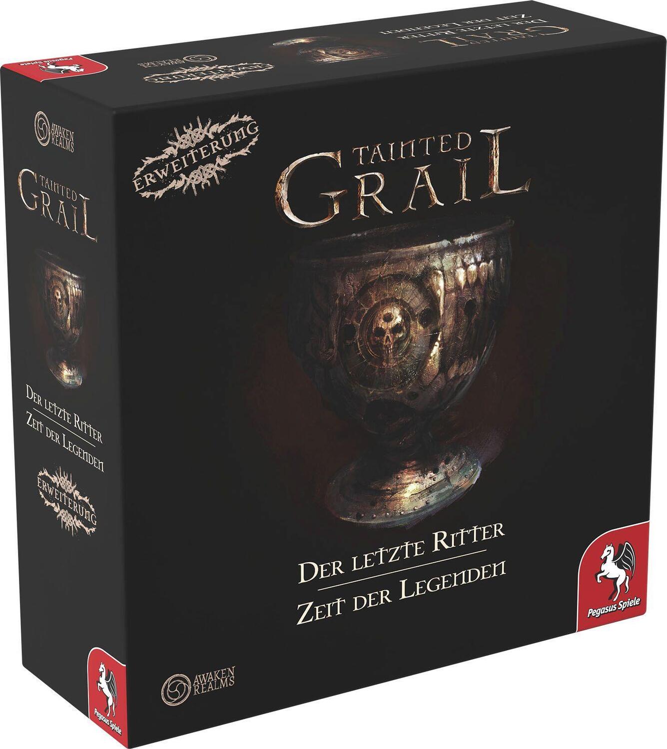 Cover: 4250231726880 | Tainted Grail: Der letzte Ritter + Zeit der Legenden [Erweiterung]