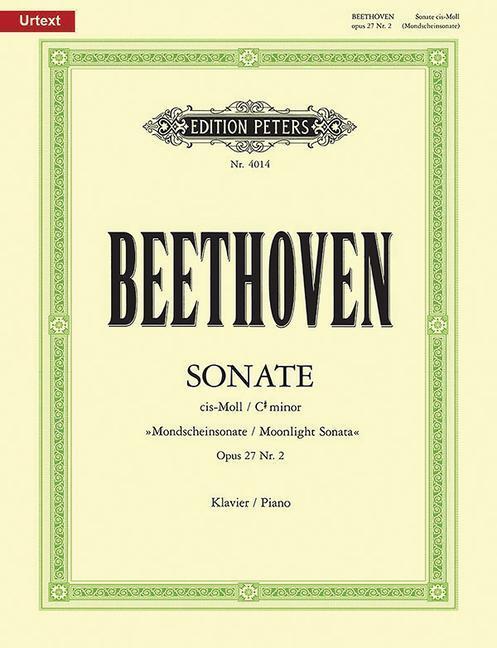 Cover: 9790014107789 | Sonate für Klavier Nr. 14 cis-Moll op. 27; 2 "Mondschein-Sonate" /...