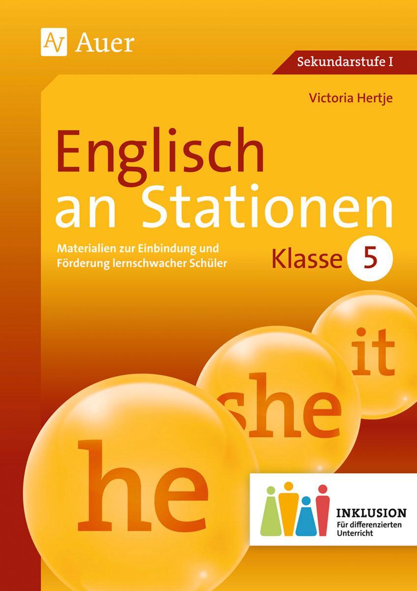 Cover: 9783403074007 | Englisch an Stationen 5 Inklusion | Victoria Hertje | Broschüre | 2015