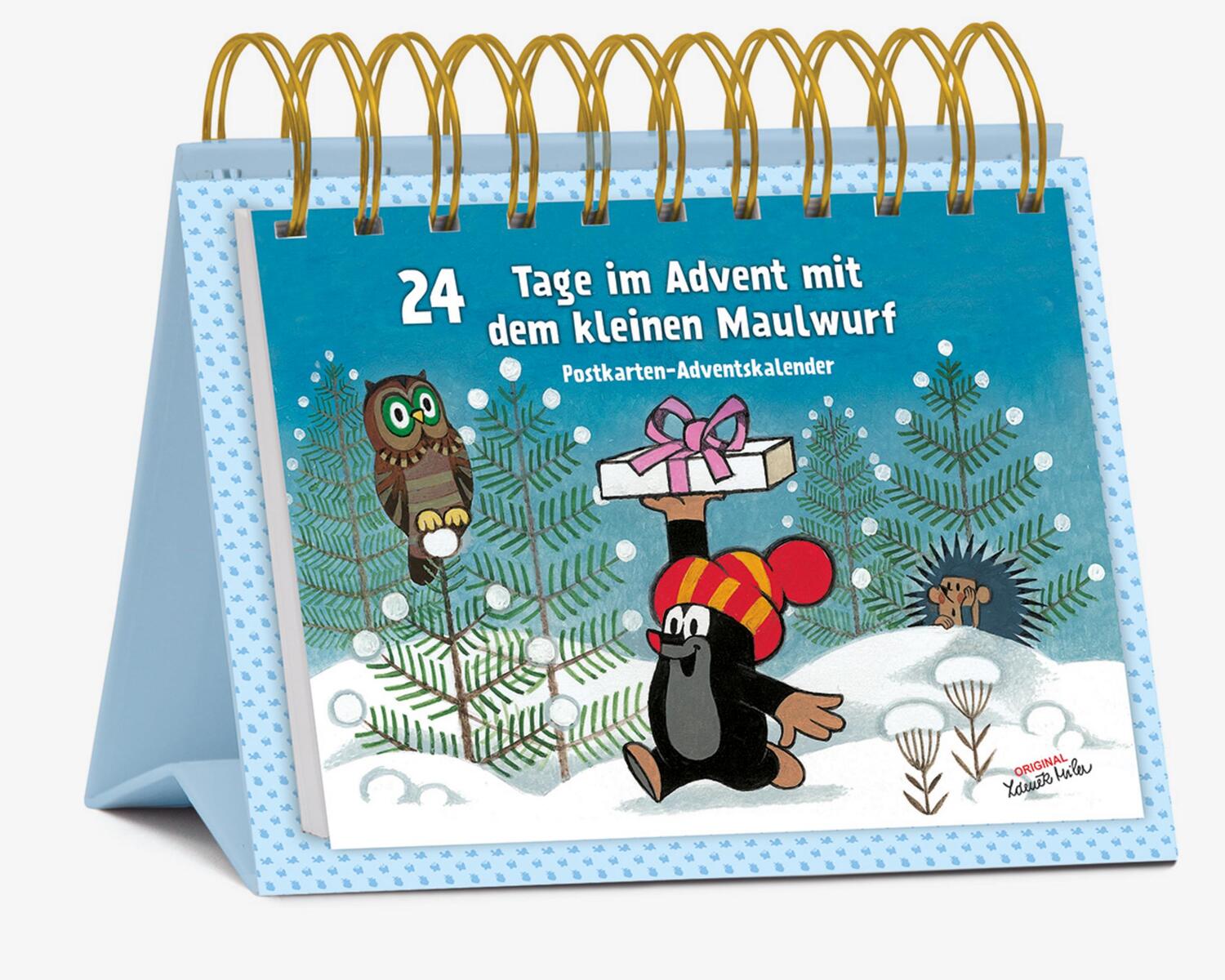 Cover: 9783782798570 | Postkarten-Adventskalender "24 Tage im Advent mit dem kleinen...