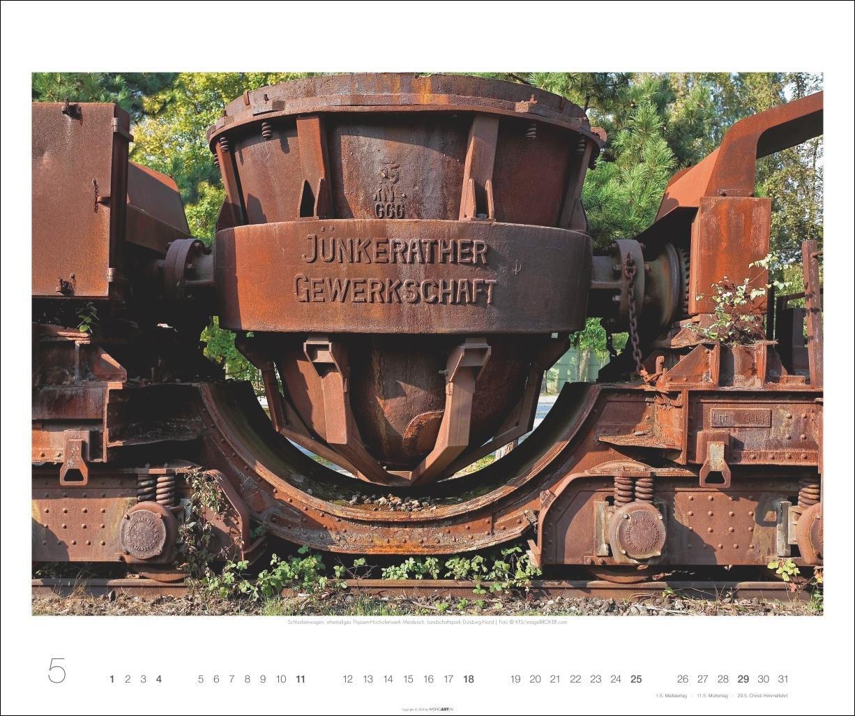 Bild: 9783839901229 | Der Ruhrpott Kalender 2025 - Industriekultur | Kalender | 14 S. | 2025