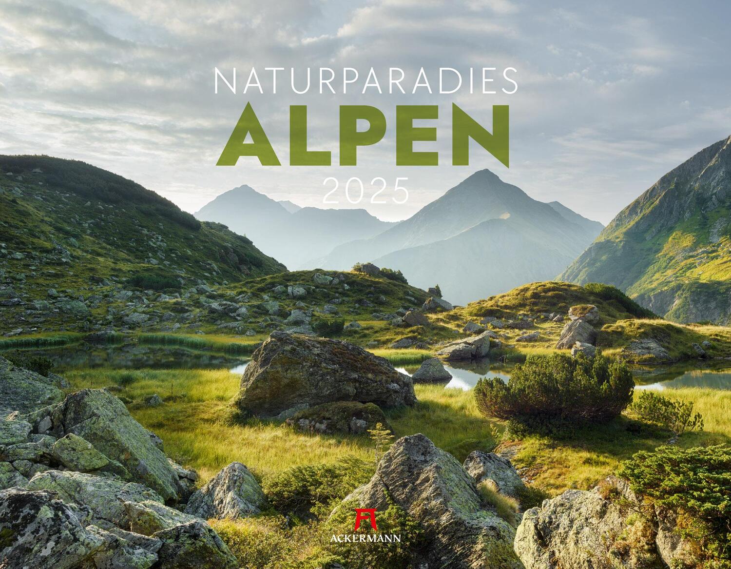 Cover: 9783838425849 | Naturparadies Alpen Kalender 2025 | Ackermann Kunstverlag | Kalender
