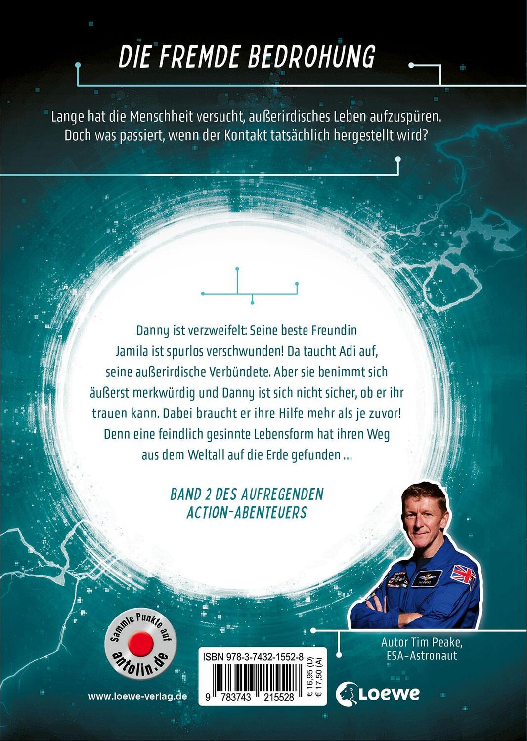 Rückseite: 9783743215528 | Cyber Code (Band 2) - In den Fängen des Feindes | Tim Peake (u. a.)