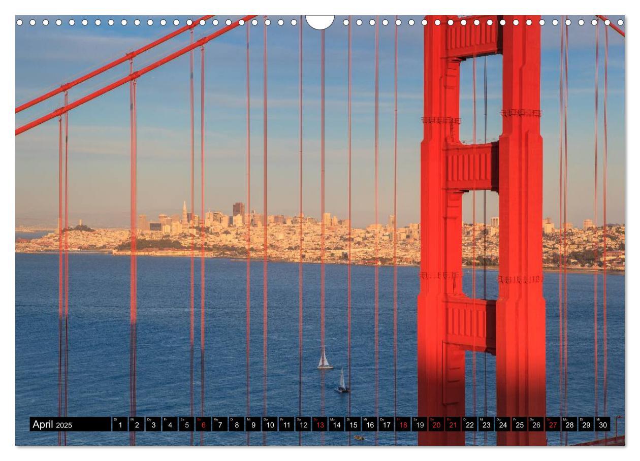 Bild: 9783435742103 | Golden Gate Bridge (Wandkalender 2025 DIN A3 quer), CALVENDO...