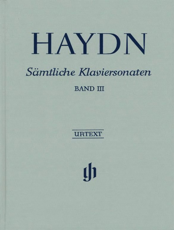 Cover: 9790201813417 | Haydn, Joseph - Sämtliche Klaviersonaten Band III | Joseph Haydn | XIV