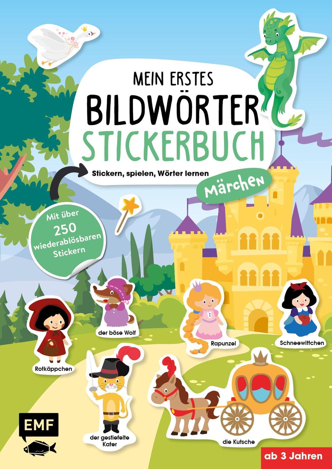 Cover: 9783745906523 | Mein erstes Bildwörter-Stickerbuch - Märchen | Taschenbuch | Deutsch