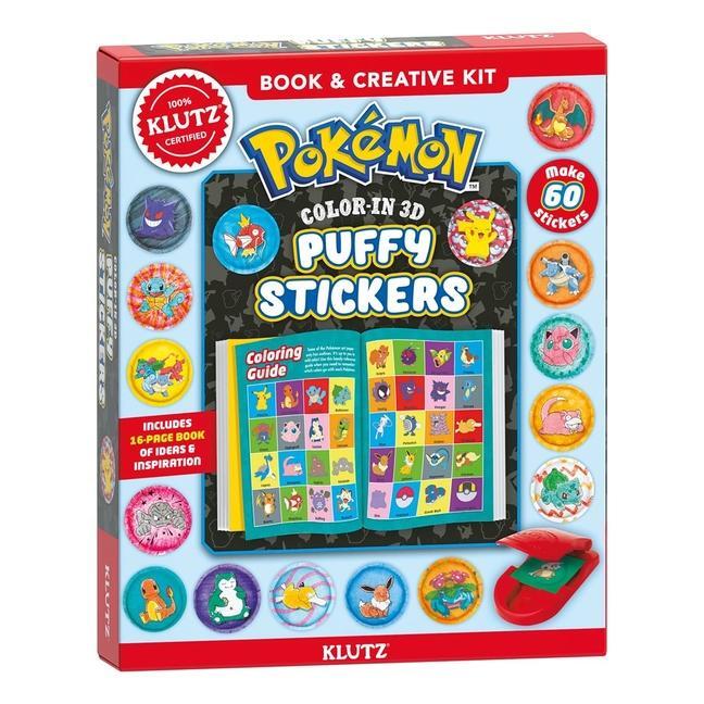 Cover: 9781546121985 | Pokemon Color-In 3D Puffy Stickers | Editors Of Klutz | Taschenbuch