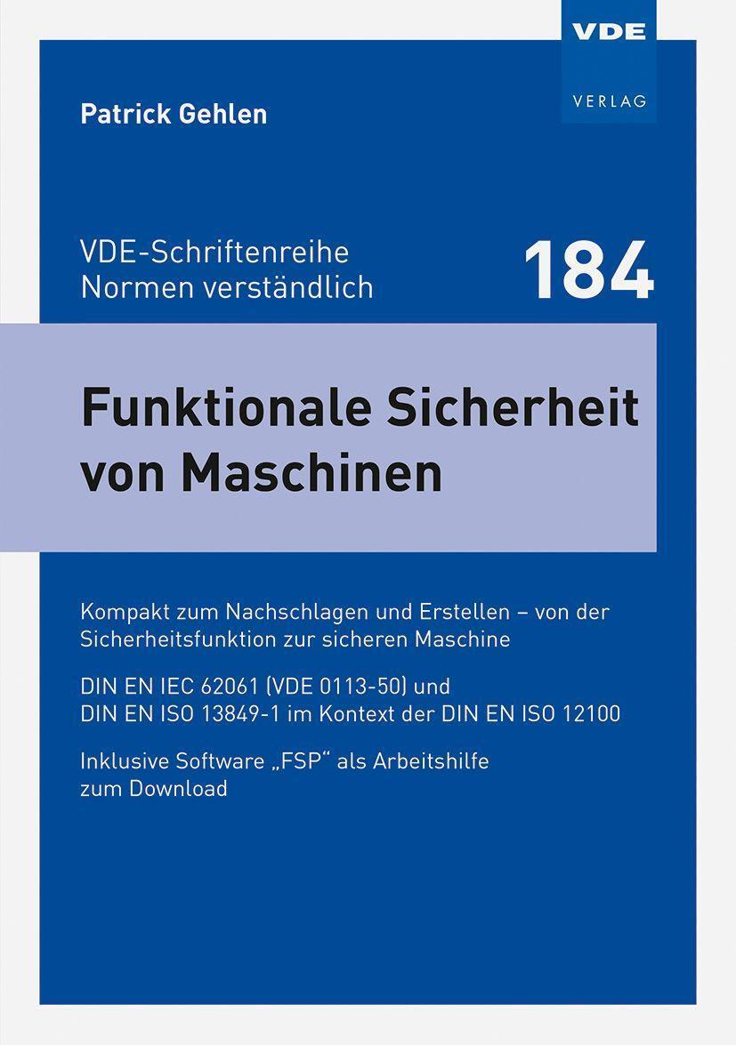 Cover: 9783800759026 | Funktionale Sicherheit von Maschinen - kompakt | Patrick Gehlen | Buch