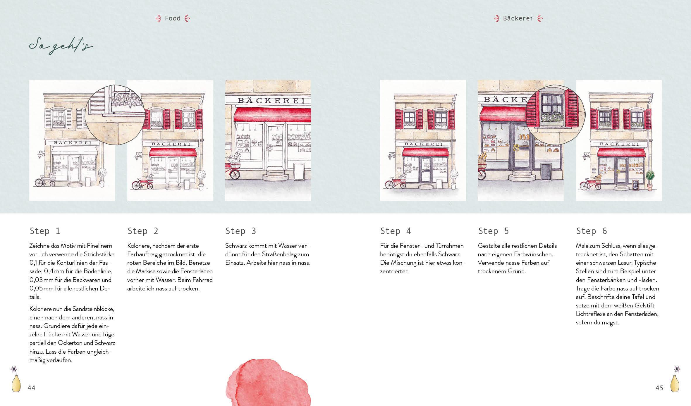 Bild: 9783745925845 | Watercolor - Little Shops | Katja Blume | Buch | 128 S. | Deutsch