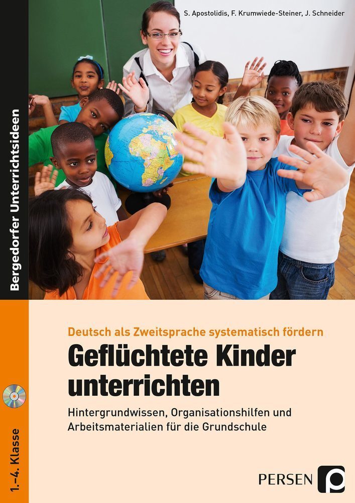 Cover: 9783403200734 | Geflüchtete Kinder unterrichten, m. 1 CD-ROM | S. Apostolidis (u. a.)