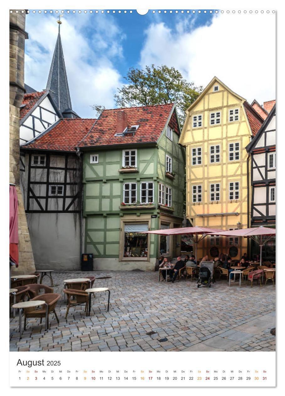 Bild: 9783435883394 | Altstadt Quedlinburg (Wandkalender 2025 DIN A2 hoch), CALVENDO...