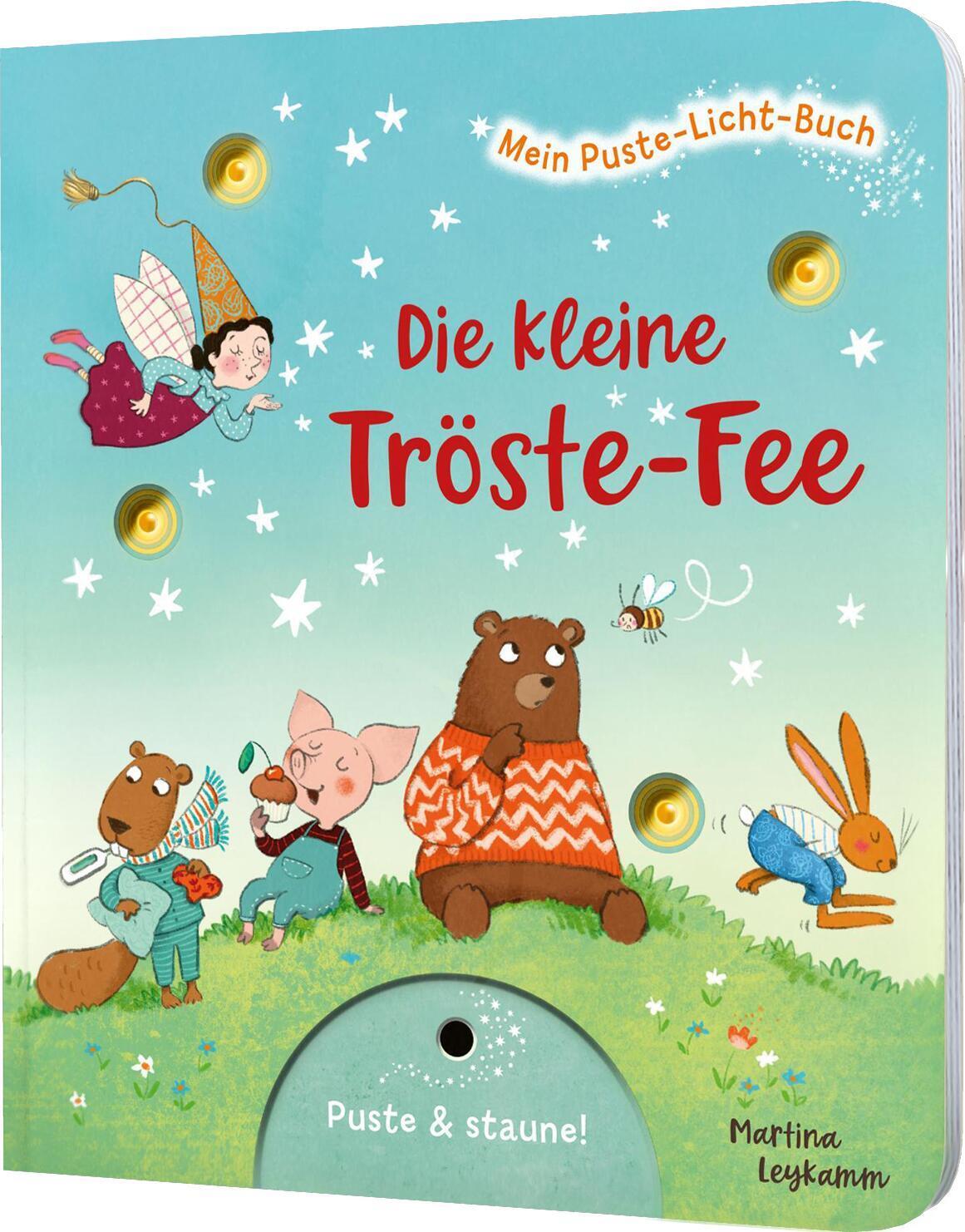 Cover: 9783480236510 | Mein Puste-Licht-Buch: Die kleine Tröste-Fee | Sylvia Tress | Buch