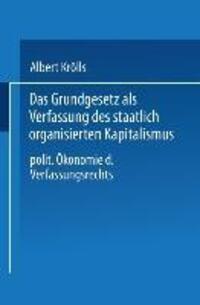 Cover: 9783824440023 | Das Grundgesetz als Verfassung des staatlich organisierten...