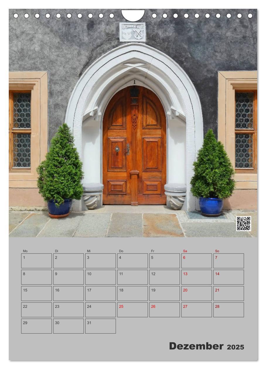 Bild: 9783435997213 | Türen und Portale in Pirna (Wandkalender 2025 DIN A4 hoch),...