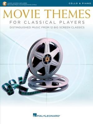 Cover: 9781540037046 | Movie Themes for Classical Players - Cello and Piano with Online...