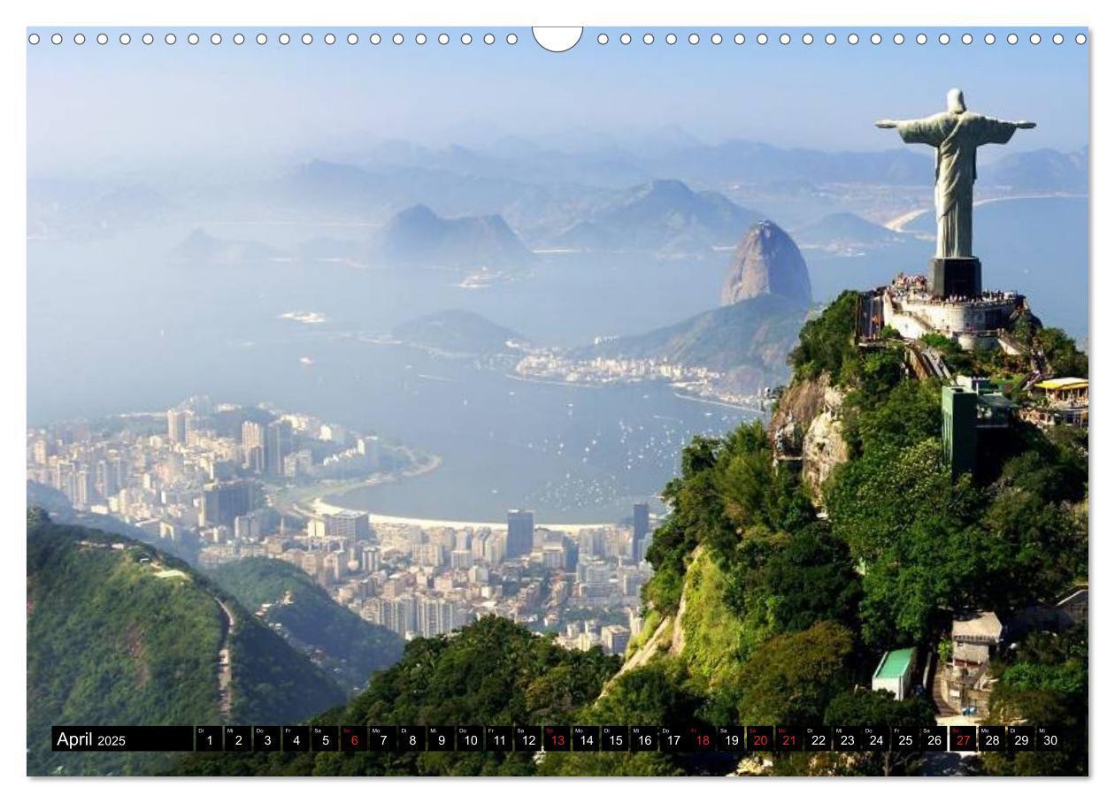 Bild: 9783435703265 | Brasilien. Sonne, Natur und Samba (Wandkalender 2025 DIN A3 quer),...