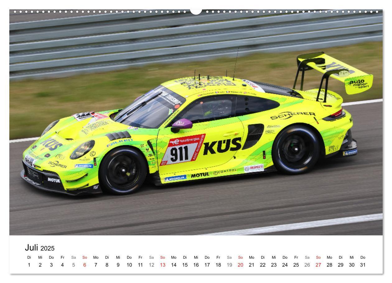 Bild: 9783435830893 | Motorsport aus Zuffenhausen (hochwertiger Premium Wandkalender 2025...