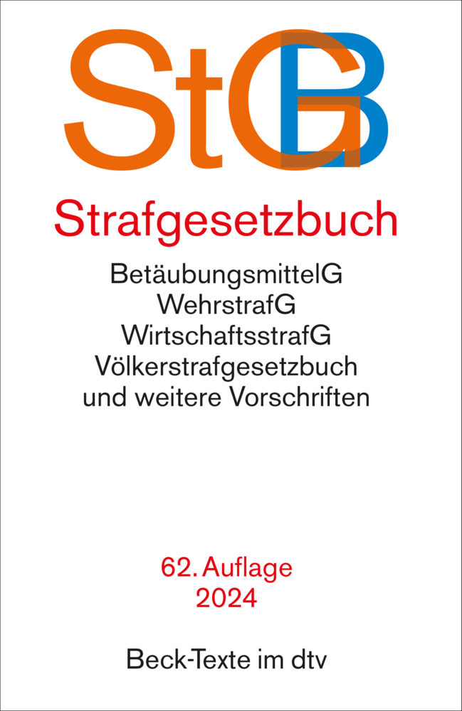 Cover: 9783423532402 | Strafgesetzbuch | Taschenbuch | 403 S. | Deutsch | 2024 | DTV