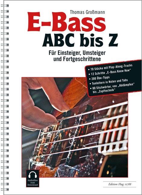 Cover: 9783038071150 | E-Bass ABC bis Z | Für Einsteiger, Umsteiger und Fortgeschrittene