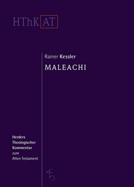Cover: 9783451268540 | Maleachi | Rainer Kessler | Buch | Deutsch | 2011 | Herder, Freiburg